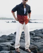 Black And Brown Ombre Shirt - Image 8