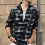 Black Checks Shirt