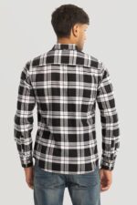 Black Checkered Shirts - Image 5