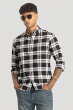 Black Checkered Shirts