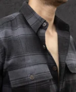 Black Checks Shirt - Image 4
