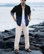 Black Ombre Denim Shirt