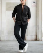 Black Oxford Shirt - Image 7