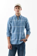 Blue Checks Oxford Shirt