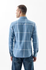Blue Checks Oxford Shirt - Image 2