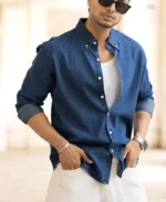 Blue Denim Shirt - Image 5