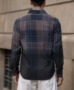 Brown Ombre Checks Shirt - Image 3