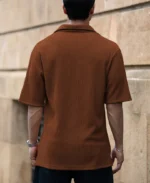Brown Shirt With Pockets - Image 3