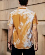 Butterscotch Abstract Print Shirt - Image 3