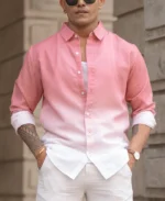 Coral Ombre Shirt - Image 4