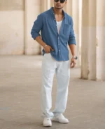 Dark Sky Knitted Cord Shirt - Image 3