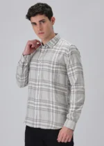 Grey Check Shirt - Image 4
