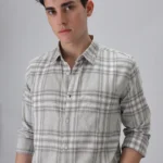 Grey Check Shirt