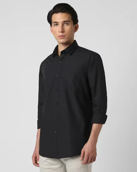 Men Classical Slim Fit Shirt2 Men Classical Slim Fit Shirt - Image 1