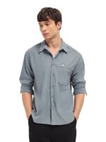 Men Corduroy Relaxed Fit Casual Shirt