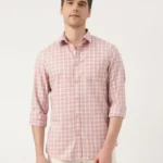 Pure Cotton Spread Collar Shirt