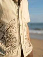 Summer Embroidered Shirt - Image 3