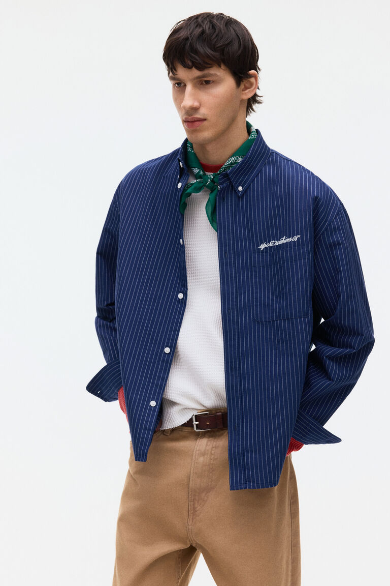 men’s casual shirt with patch pocket (copy)