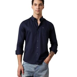 men’s beige striped casual cotton shirt (copy)
