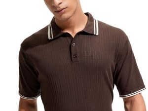 men's brown color t shirt