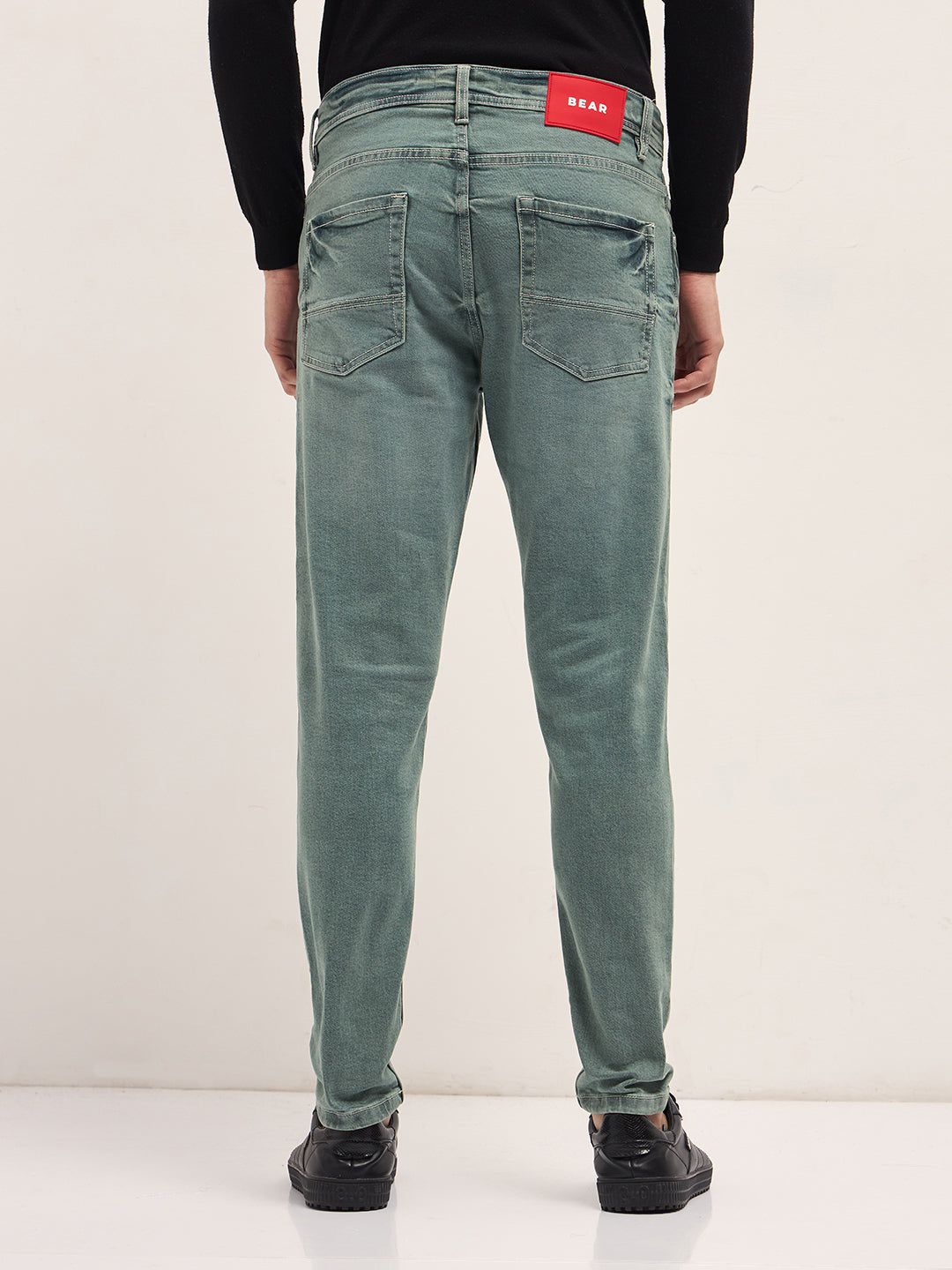 stylish olive jeans with comfortable stretch and skinny fit stylish olive jeans with comfortable stretch and skinny fit