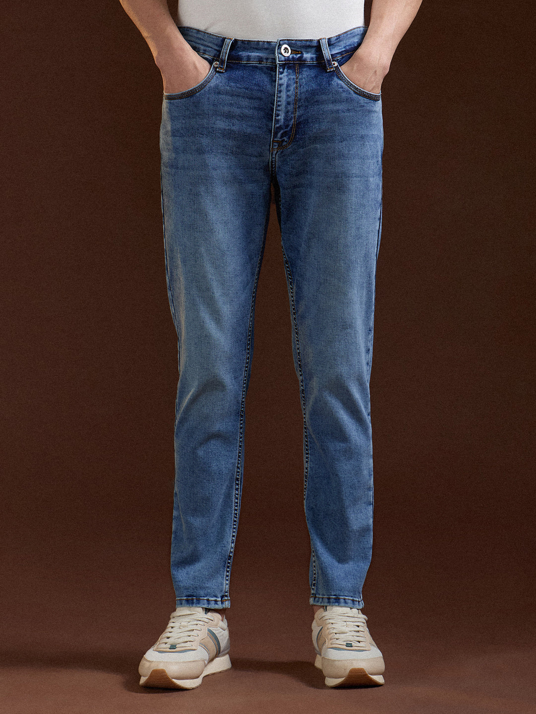 light blue with mid fade slim fit mid rise jeans light blue with mid fade slim fit mid rise jeans