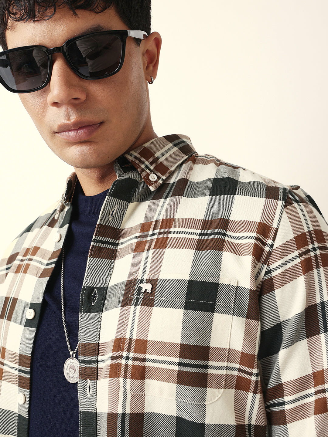multicolor woven tartan checked slim fit casual shirt multicolor woven tartan checked slim fit casual shirt