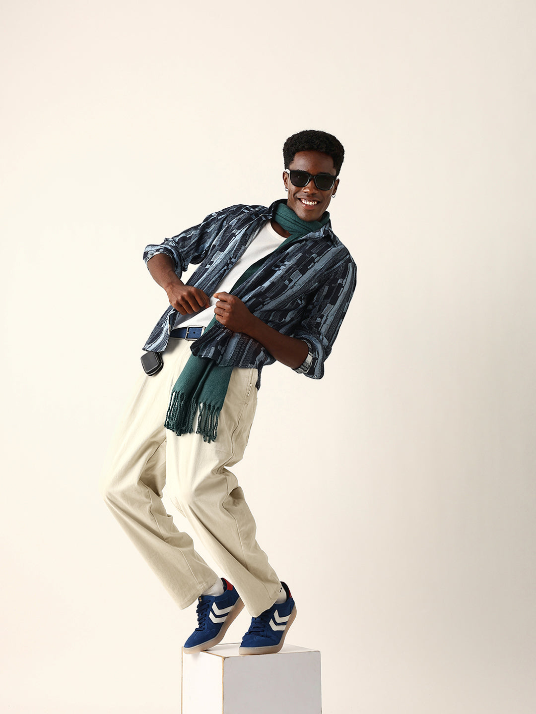blue abstract textured printed regular fit casual shirt blue abstract textured printed regular fit casual shirt