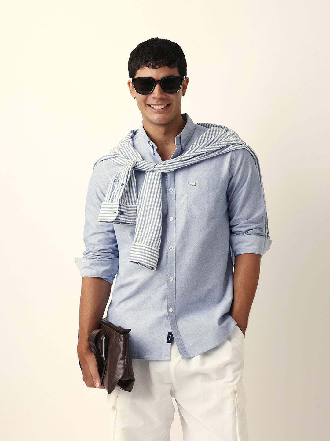 blue slim fit casual solid shirt blue slim fit casual solid shirt