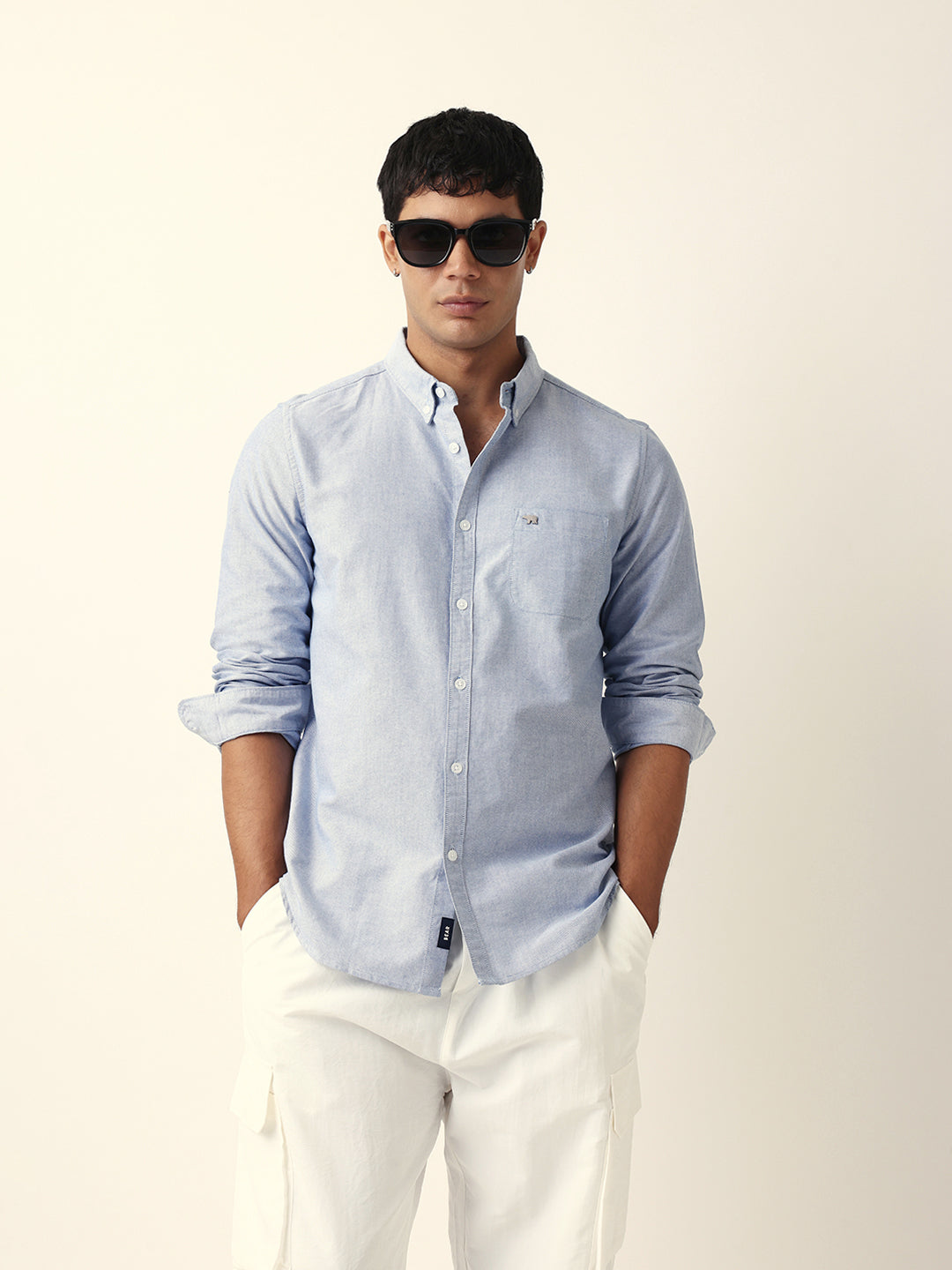 blue slim fit casual solid shirt blue slim fit casual solid shirt
