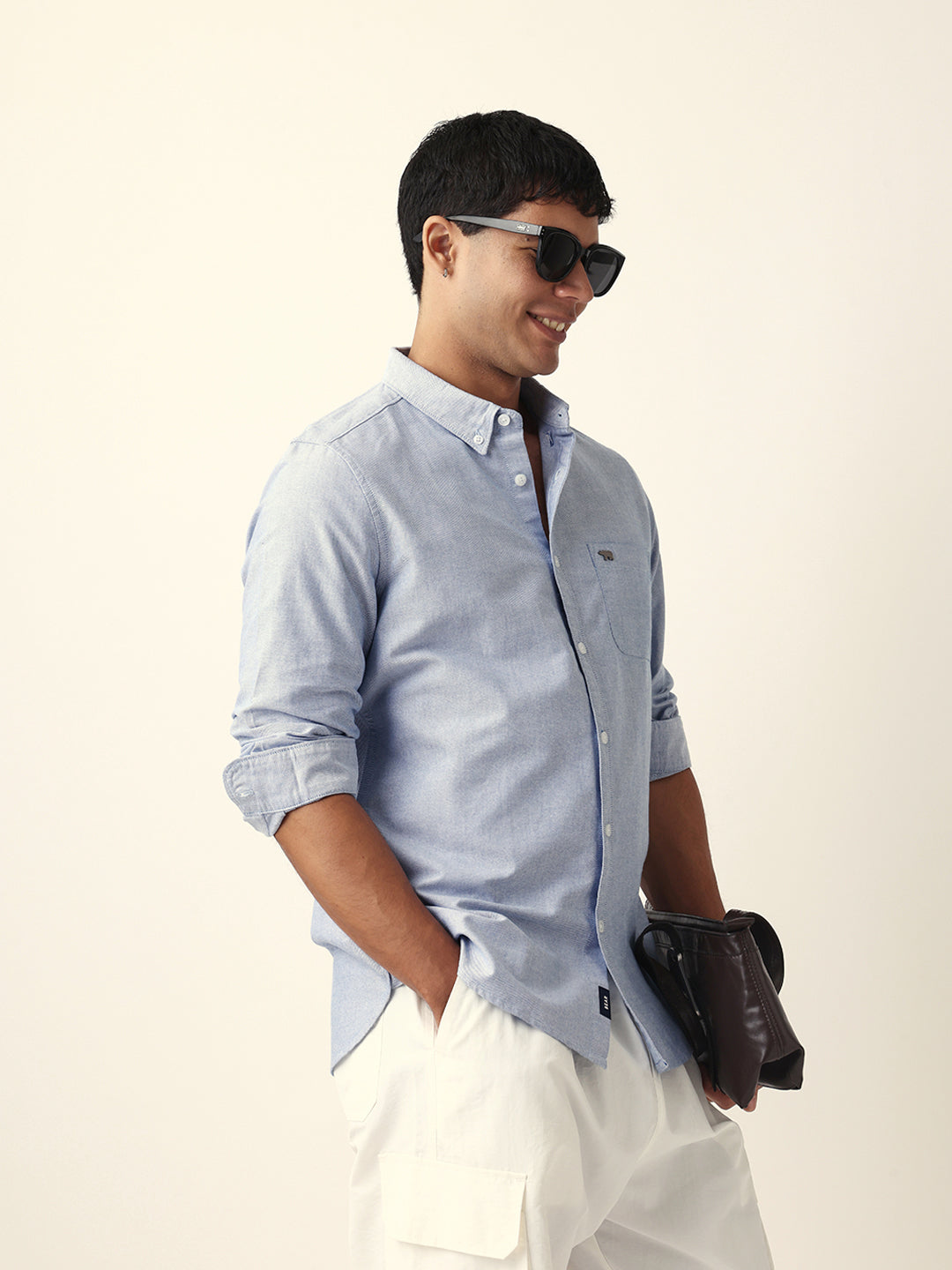 blue slim fit casual solid shirt blue slim fit casual solid shirt