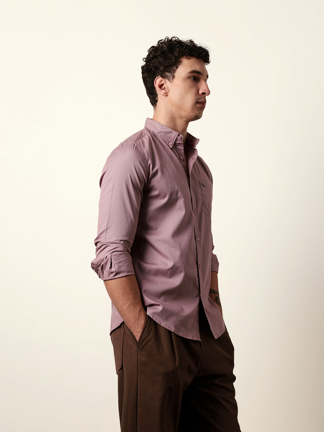 pink solid cotton slim fit casual shirt pink solid cotton slim fit casual shirt