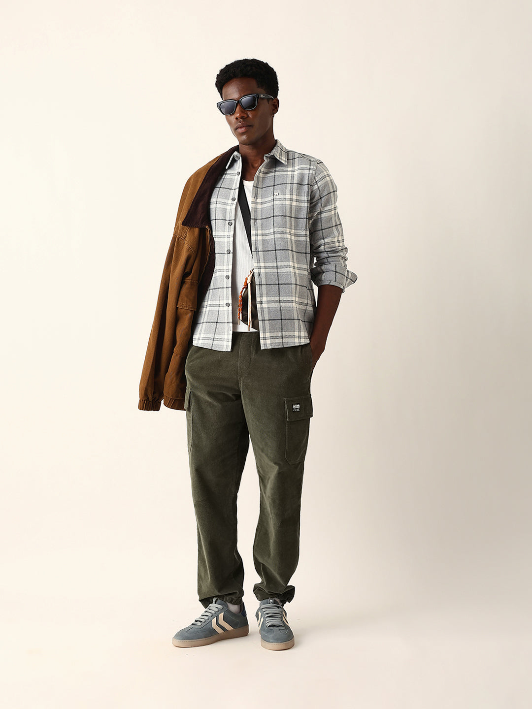 grey herringbone flannel checked regular fit casual shirt grey herringbone flannel checked regular fit casual shirt