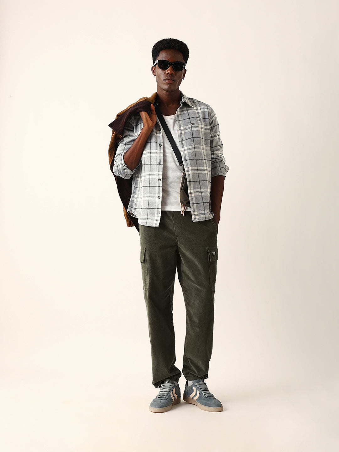 grey herringbone flannel checked regular fit casual shirt grey herringbone flannel checked regular fit casual shirt