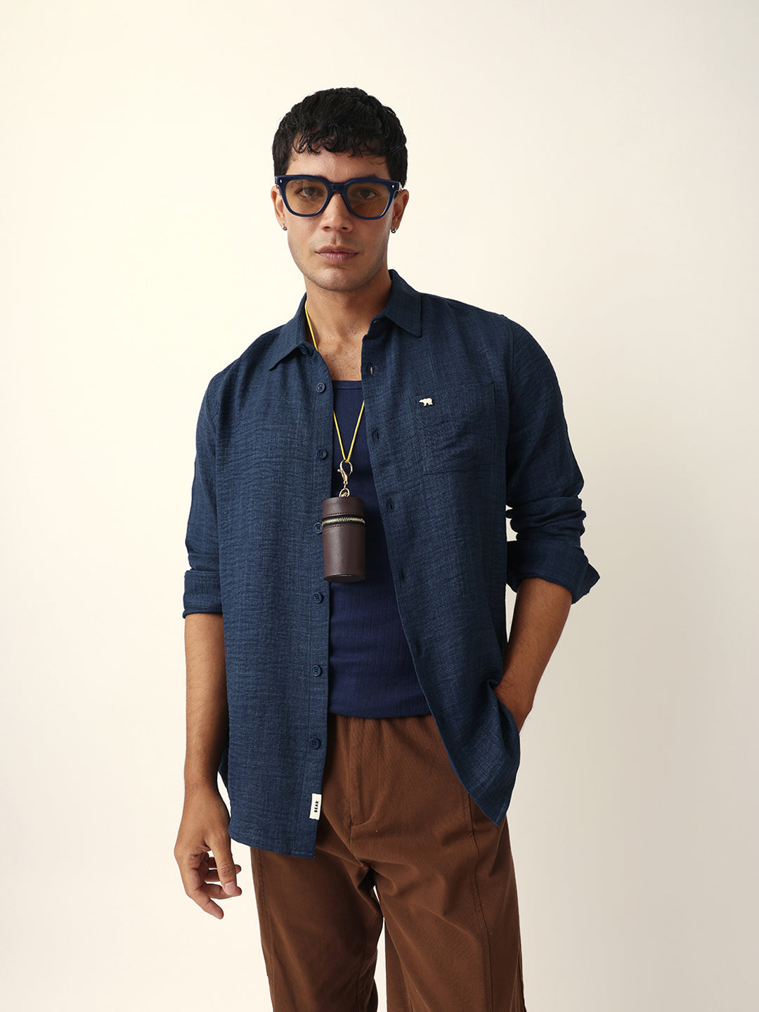 blue textured solid slim fit casual shirt blue textured solid slim fit casual shirt
