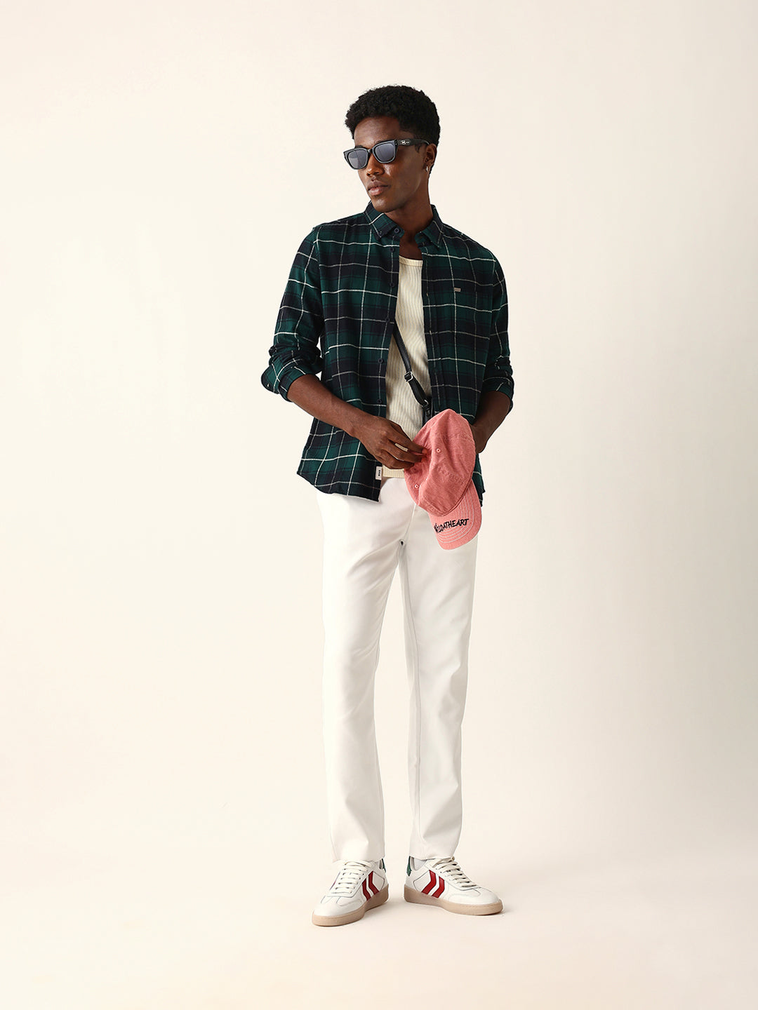 dark green & black flannel checked slim fit casual shirt dark green & black flannel checked slim fit casual shirt