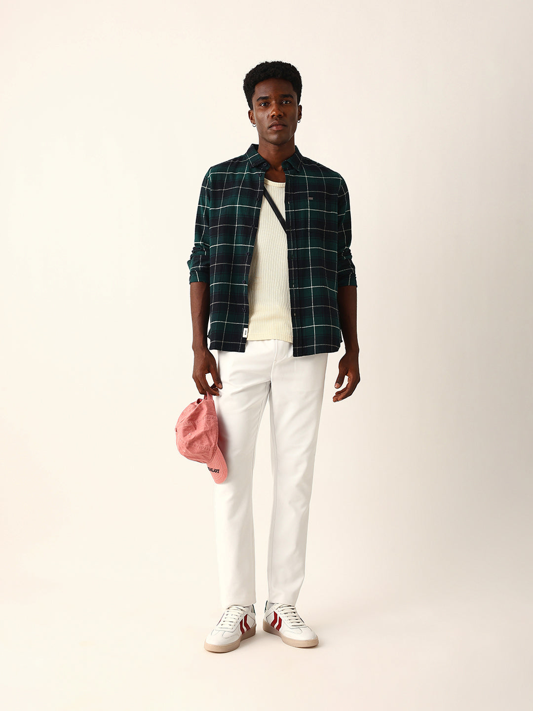 dark green & black flannel checked slim fit casual shirt dark green & black flannel checked slim fit casual shirt