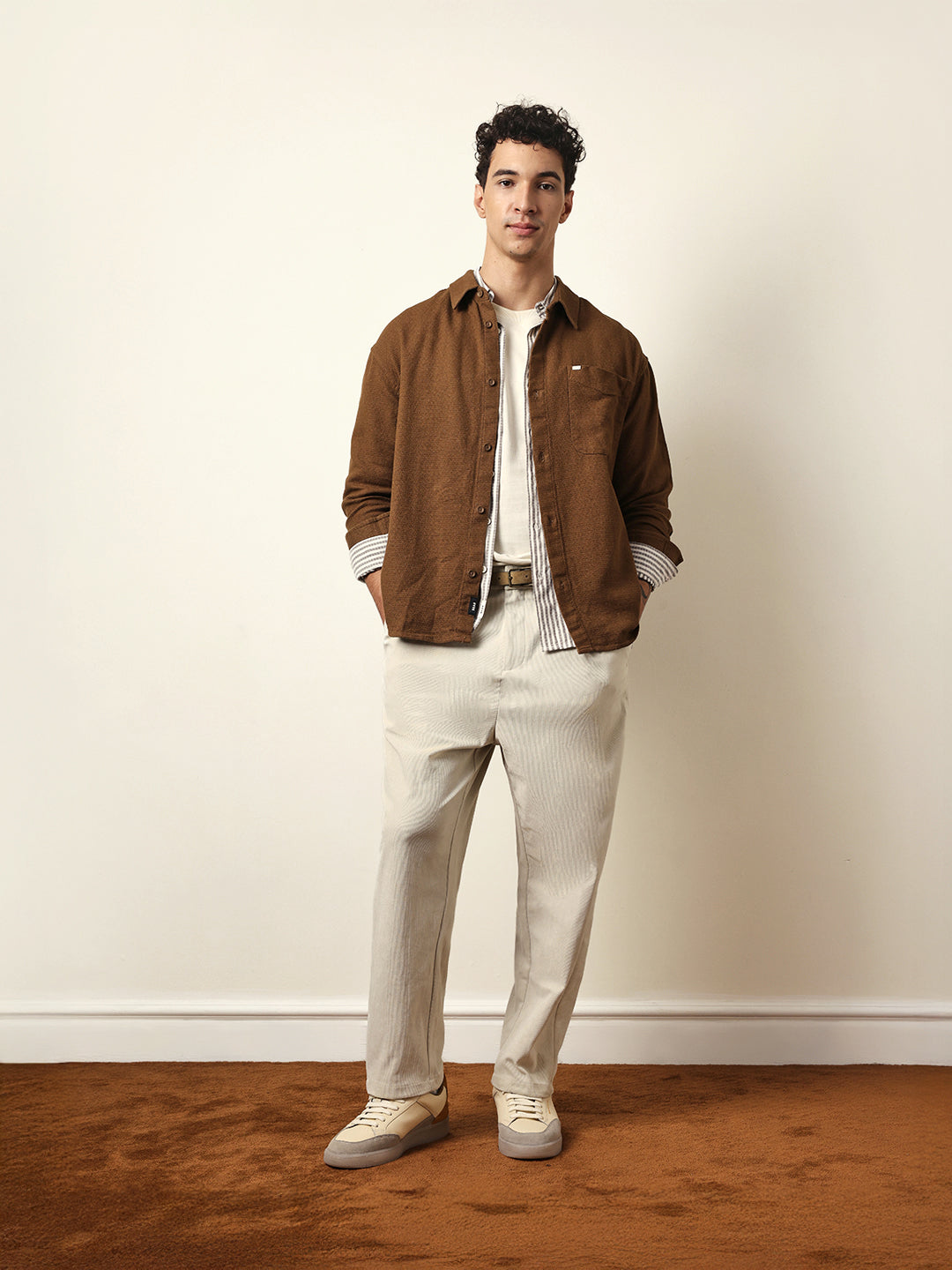 mustard textured crepe relaxed fit overshirt mustard textured crepe relaxed fit overshirt