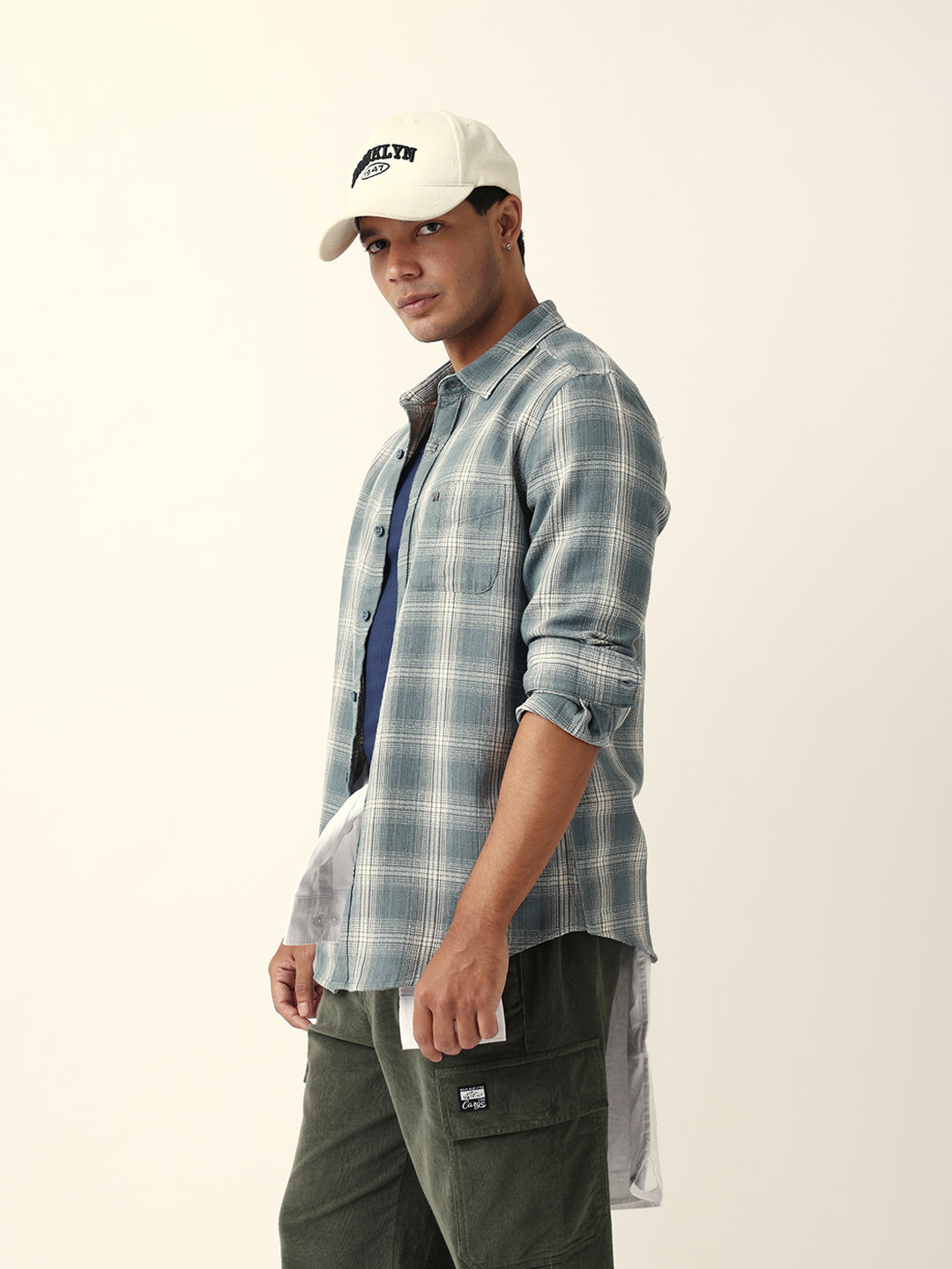 teal woven checkered slim fit casual shirt teal woven checkered slim fit casual shirt